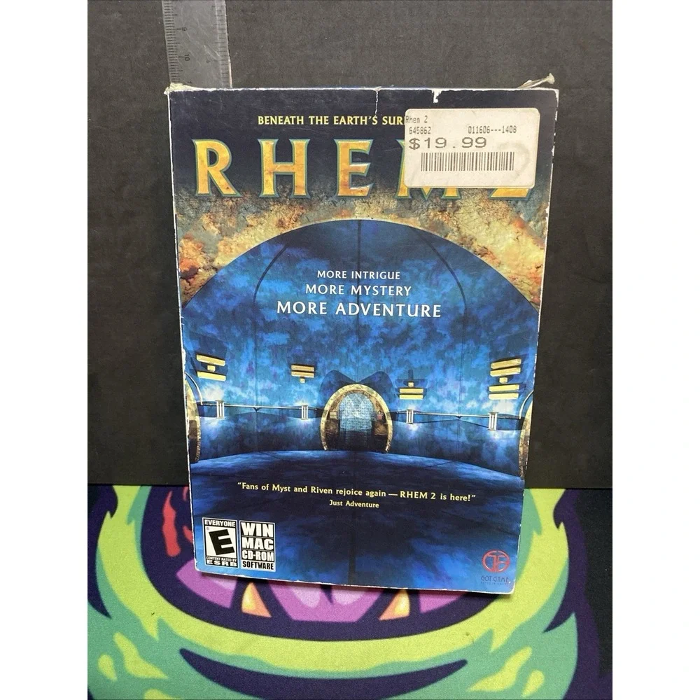 Rhem II PC Small Big Box • Foldout • Inner Box • 2 Discs • Jewel Case • Manual